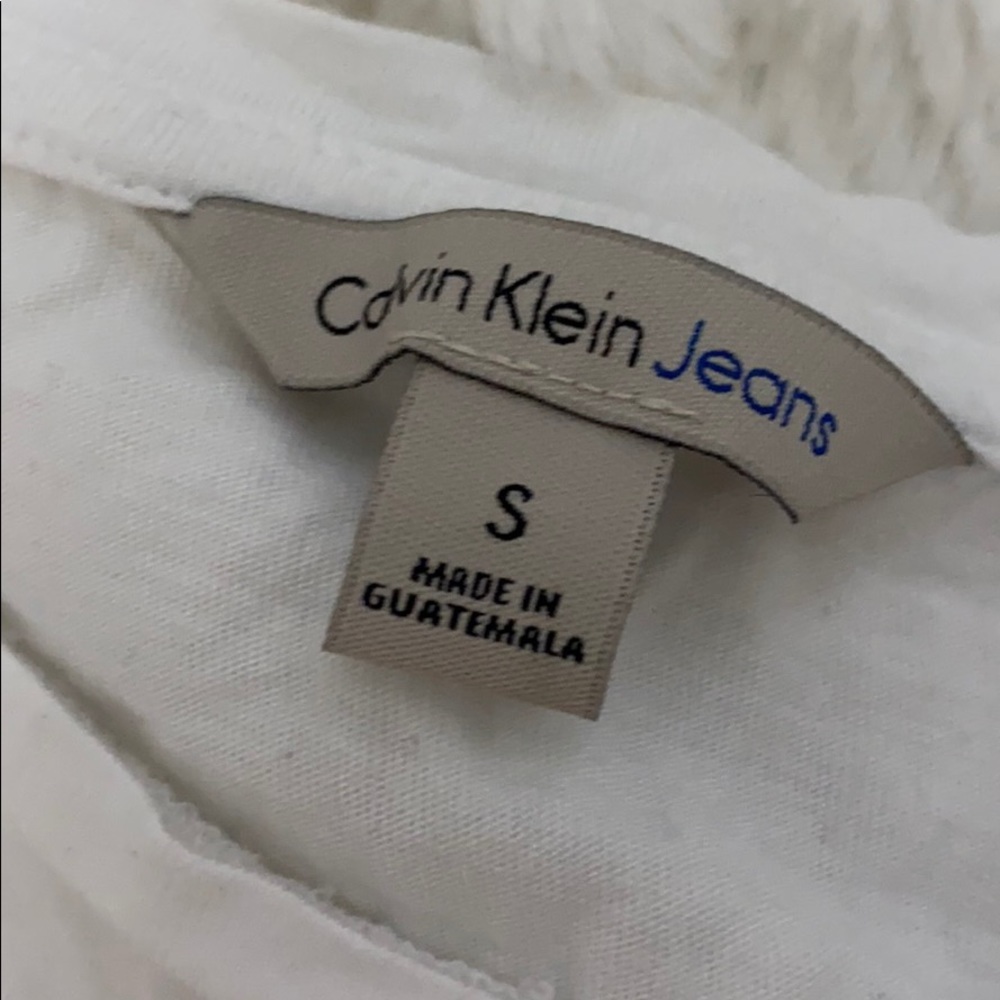 Calvin Klein basic white t-shirt - Picture 2 of 2